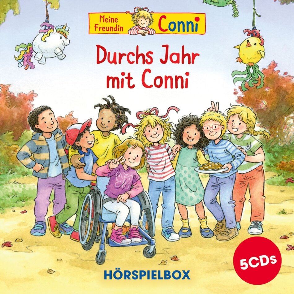 Conni - Durchs Jahr mit Conni (5CD-Hörspielbox) 5 CDs