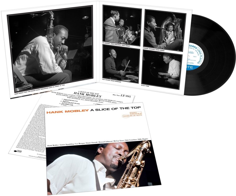 Hank Mobley - A Slice Of The Top 2024 Reissue, Blue Note Tone Poet Series, LP