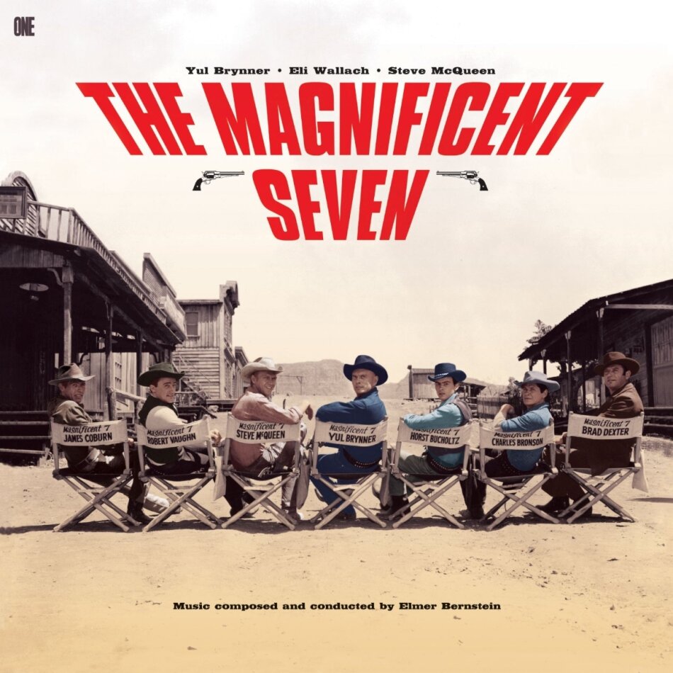 Elmer Bernstein - The Magnificent Seven - OST 2024 Reissue, Number One Essential, Limited Edition, LP