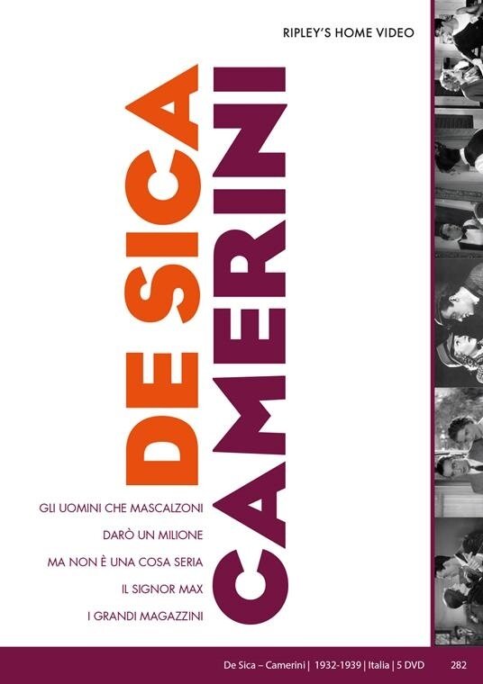 De Sica / Camerini Box, s/w, 5 DVDs