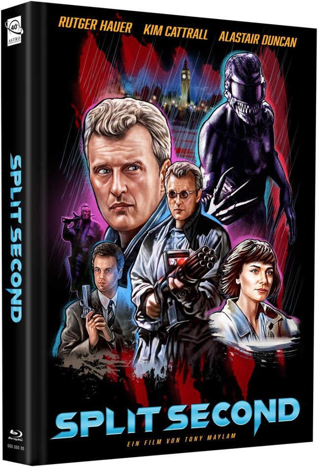 Split Second (1992) Cover B, Limited Edition, Mediabook, Remastered