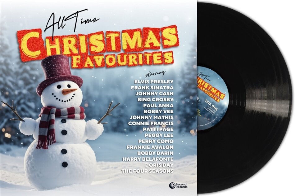 All Time Christmas Favourites Second Records, LP
