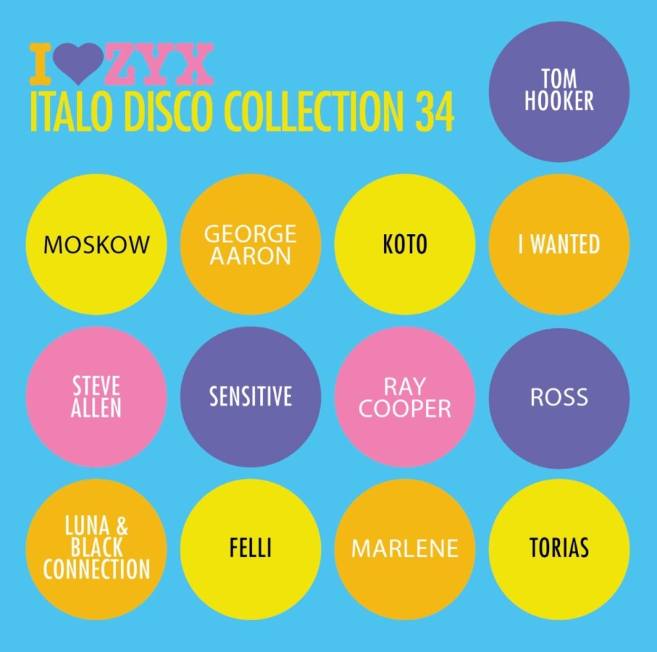 ZYX Italo Disco Collection 34 2 CDs
