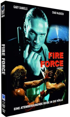 Fire Force (1993) Cover B, Limited Collector's Edition, Mediabook, Blu-ray + DVD