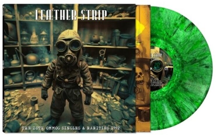 Leaether Strip - The Zoth Ommog Singles & Rarities 1992 Green Vinyl, LP