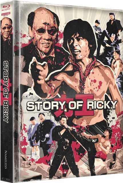 Story of Ricky (1991) Cover F, Wattiert, Limited Edition, Mediabook, 4K Ultra HD + Blu-ray