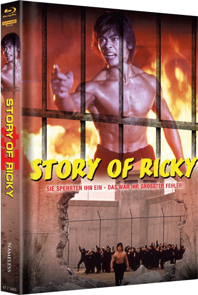 Story of Ricky (1991) Cover E, Limited Edition, Mediabook, 4K Ultra HD + Blu-ray