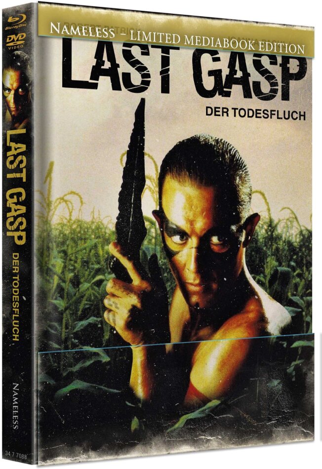 Last Gasp - Der Todesfluch (1995) Cover B, Limited Edition, Mediabook, Blu-ray + DVD