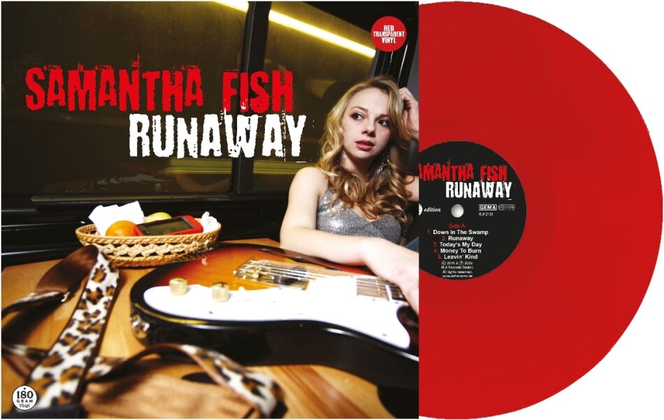 Samantha Fish - Runaway 2024 Reissue, RUF, 180, Red Vinyl, LP