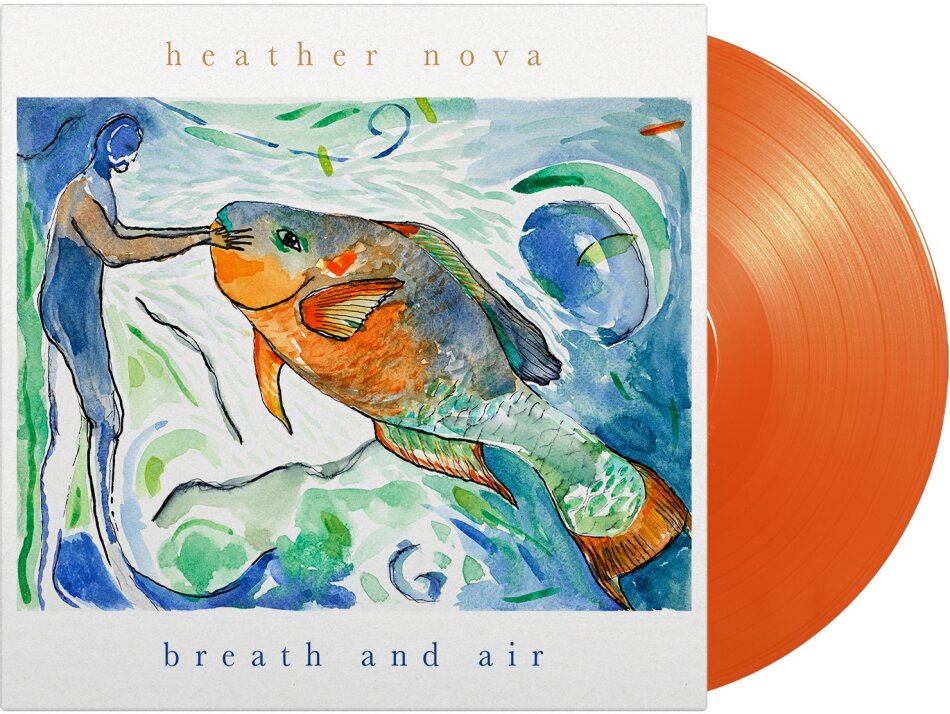 Heather Nova - Breath And Air Indies Only, Gatefold, Édition Limitée, Solid Orange Vinyl, LP