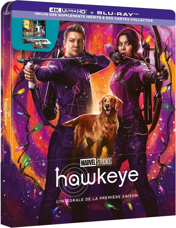 Hawkeye - Saison 1 Limited Collector's Edition, Steelbook, 2 4K Ultra HDs + 2 Blu-rays