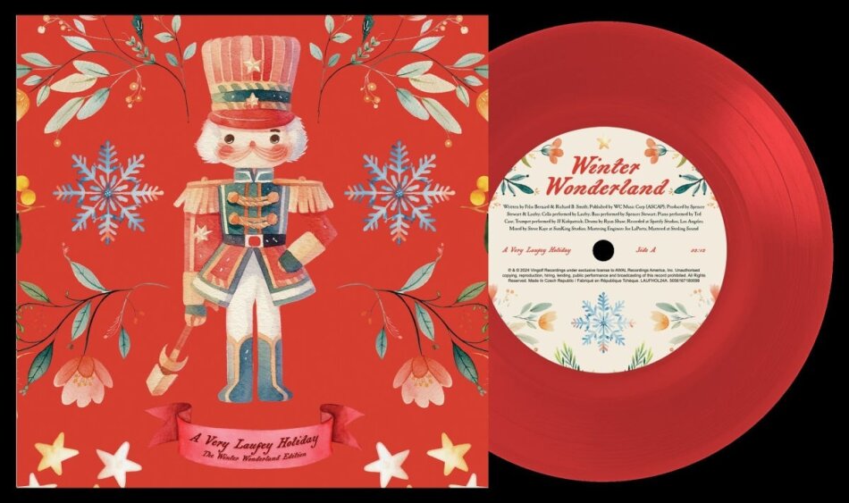 Laufey (Laufey Lin Jónsdóttir) - Very Laufey Holiday The Winter Wonderland Edition, Red Vinyl, 7" Single