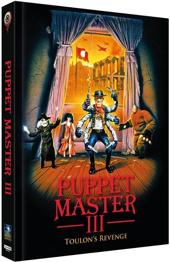 Puppet Master 3 - Toloun's Revenge (1991) Cover B, Limited Edition, Mediabook, Uncut, 4K Ultra HD + Blu-ray