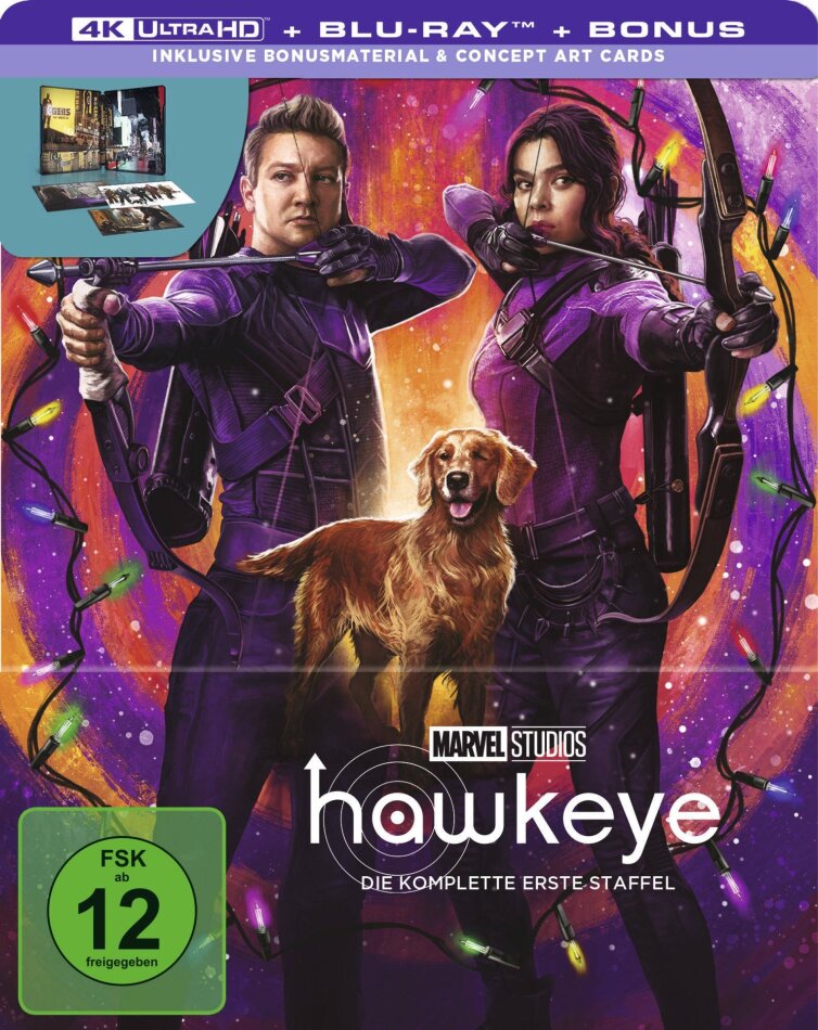 Hawkeye - Staffel 1 Limited Collector's Edition, Steelbook, 2 4K Ultra HDs + 2 Blu-rays
