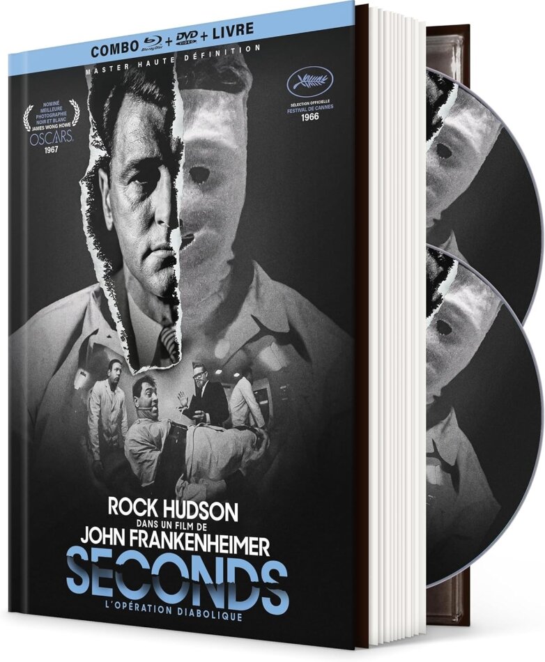 Seconds - L'opération diabolique (1966) Digibook, Limited Edition, Blu-ray + DVD + Buch