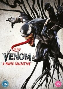 Venom: 3-Movie Collection - Venom (2018) / Venom: Let There Be Carnage (2021) / Venom: The Last Dance (2024) 3 DVDs