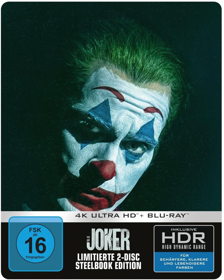 Joker: Folie à Deux (2024) Limited Edition, Steelbook, 4K Ultra HD + Blu-ray