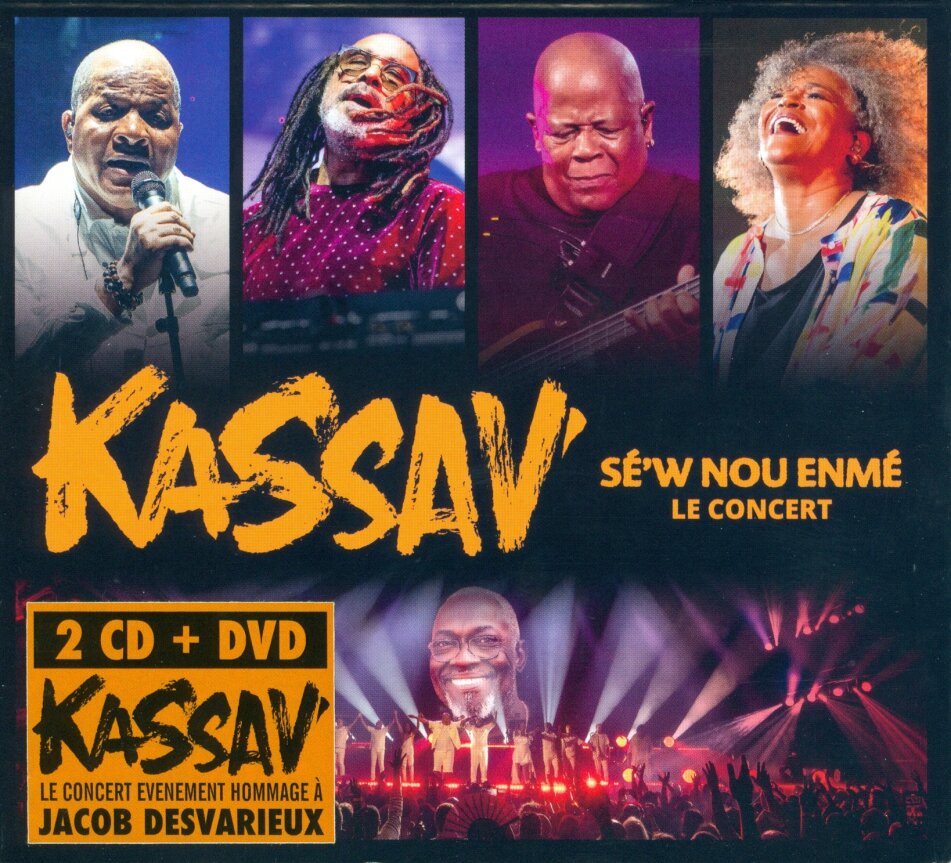 Kassav' - Sé'w Nou Enmé - Le Concert DVD + 2 CDs