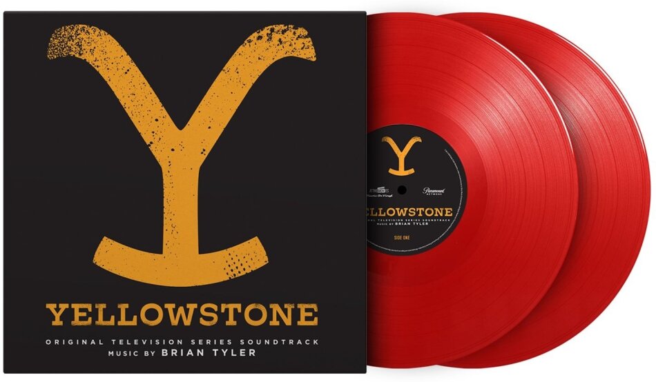 Brian Tyler - Yellowstone - OST Music On Vinyl, Red Vinyl, 2 LPs