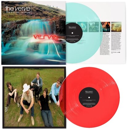 The Verve - This Is Music: The Singles 92-98 (2025 Reissue, Coke Bottle Clear & Transparent Red Vinyl, 2 LPs)