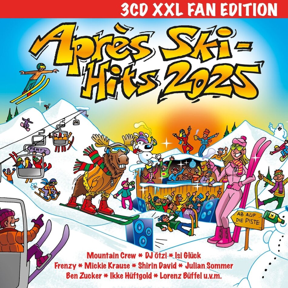 Apres Ski Hits 2025 (XXL) 3 CDs