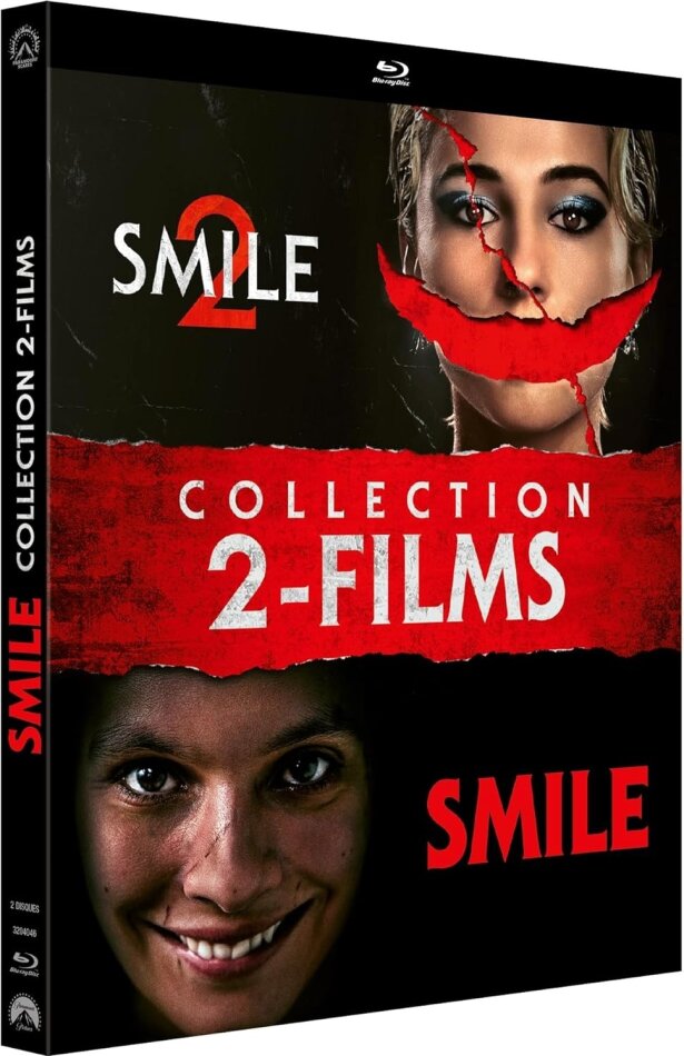 Smile (2022) / Smile 2 (2024) - 2 Films 2 Blu-ray