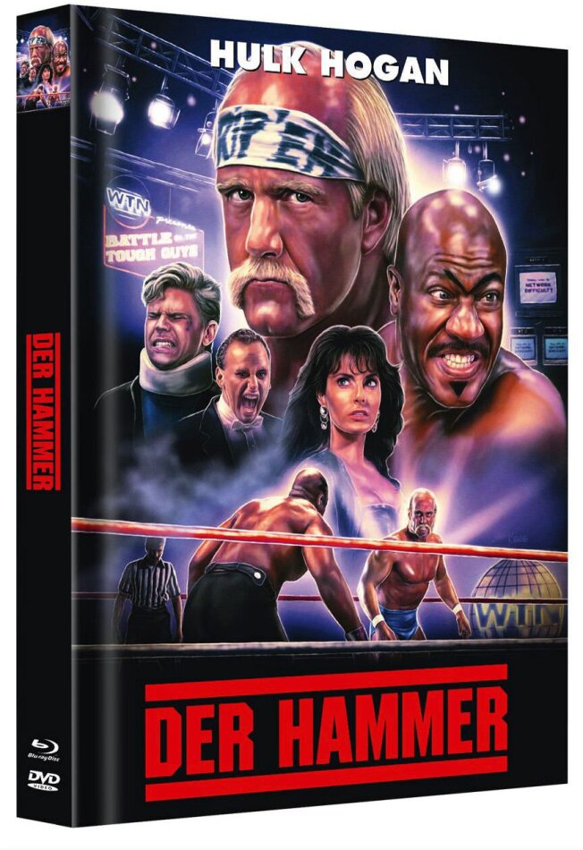 Der Hammer (1989) Cover A, Limited Edition, Mediabook, Blu-ray + DVD