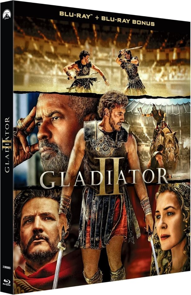 Gladiator 2 (2024) 2 Blu-rays