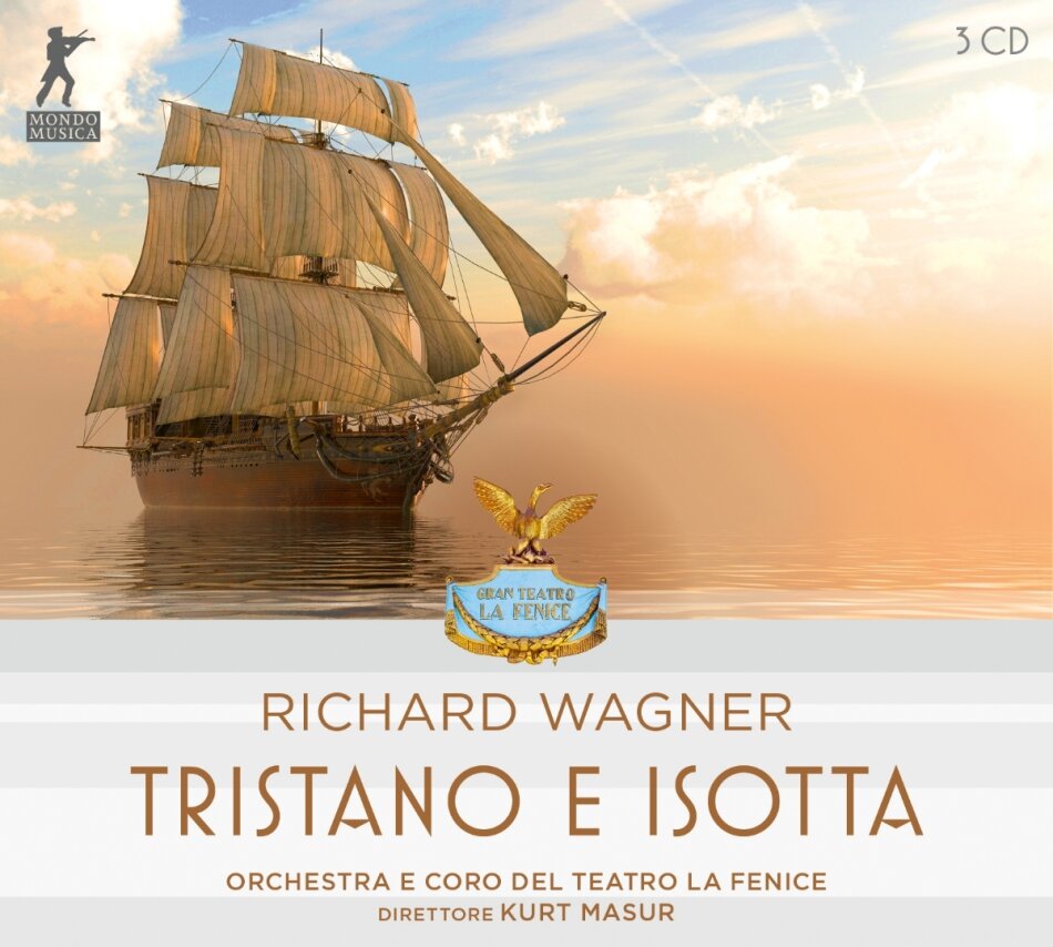 Richard Wagner (1813-1883), Kurt Masur & Orchestra e Coro del Teatro la Fenice - Tristano E Isotta 3 CDs