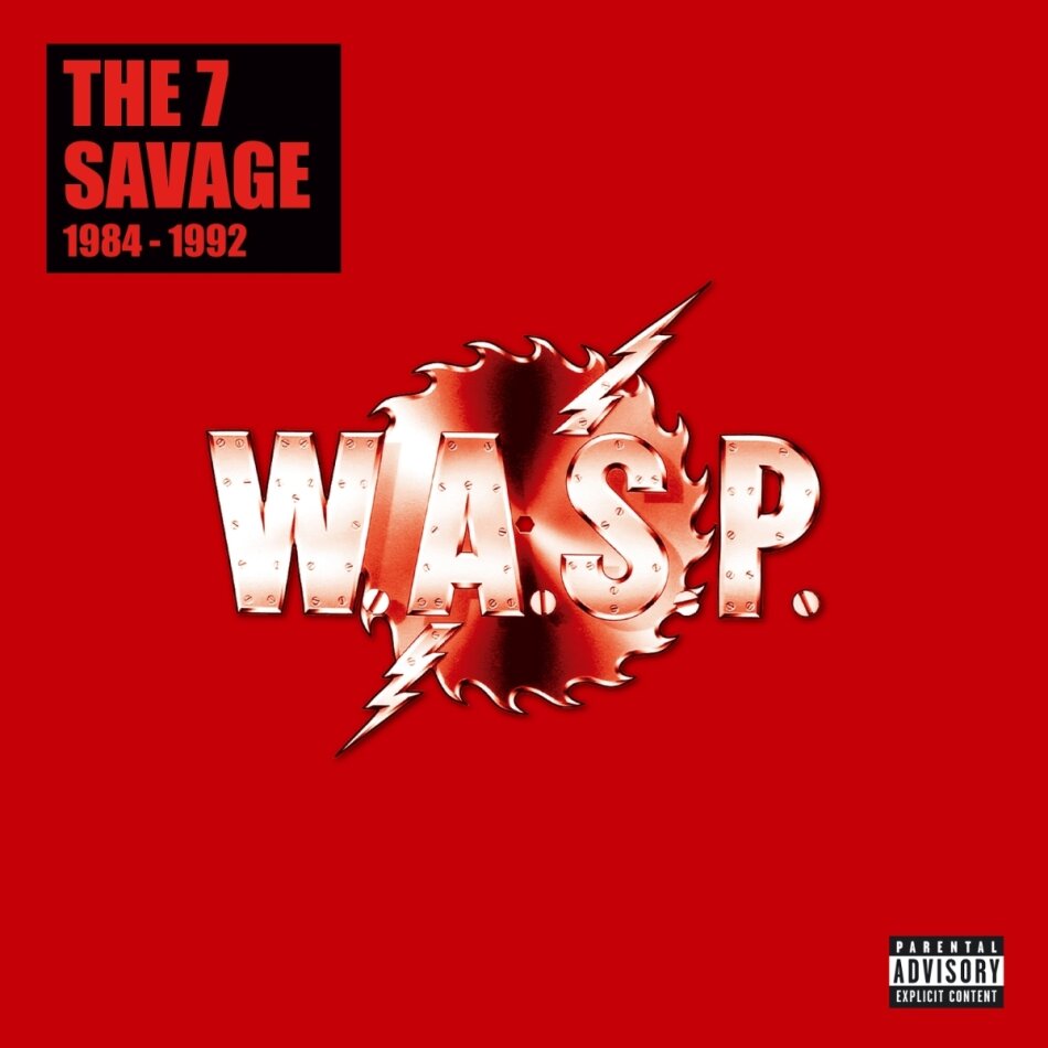 Wasp - 7 Savage: 1984-1992 Boxset, Madfish, 7 CDs