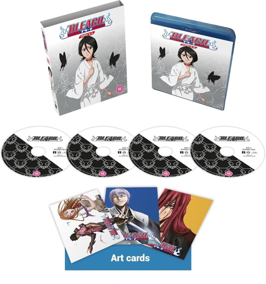 Bleach - Part 2: Episodes 28-55 Limited Standard Edition, 4 Blu-rays