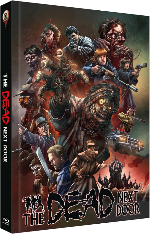 The Dead Next Door (1989) Cover B, Limited Edition, Mediabook, Uncut, 2 Blu-rays + CD