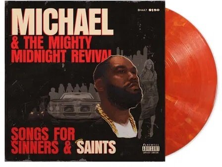 Killer Mike (Run The Jewels) - Michael & The Mighty Midnight Revival - Songs For Sinners & Saints Transparent Ruby Red Vinyl, LP