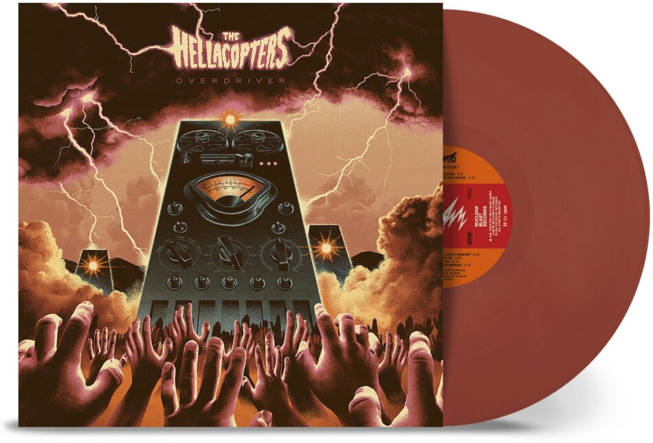 The Hellacopters - Overdriver Limited Edition, Brick Red Vinyl, LP