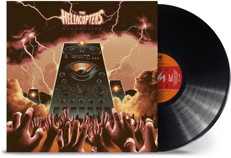 The Hellacopters - Overdriver Black Vinyl, LP