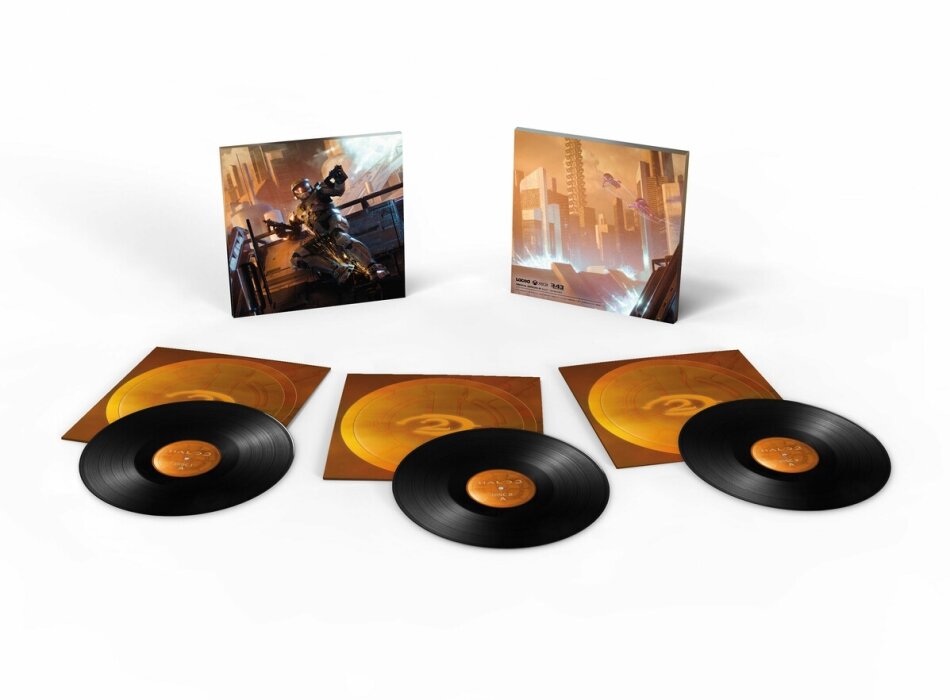 Martin O'Donnell & Michael Salvatori - Halo 2 - OST 2024 Reissue, Laced Records, Remastered, 3 LPs