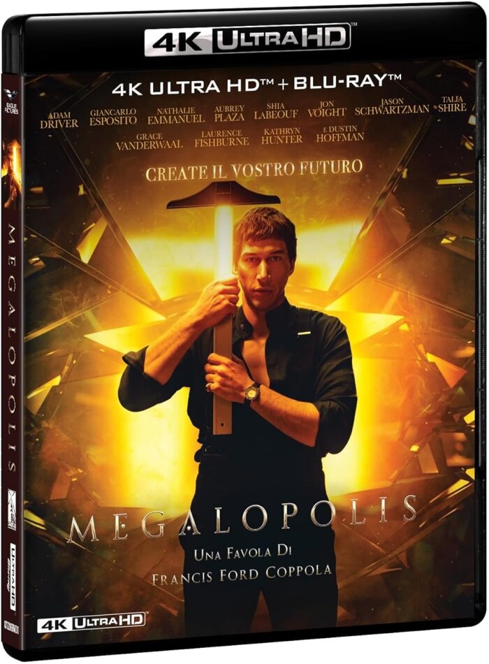 Megalopolis (2024) 4K Ultra HD + Blu-ray