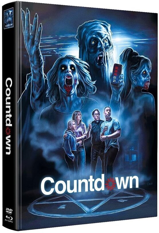 Countdown (2019) Wattiert, Limited Edition, Mediabook, Blu-ray + DVD