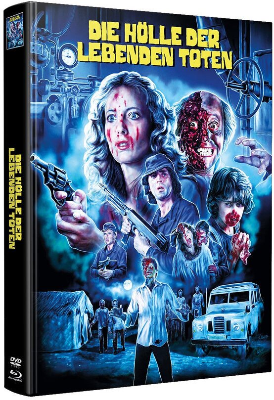 Die Hölle der lebenden Toten (1980) Wattiert, Limited Edition, Mediabook, Blu-ray + DVD