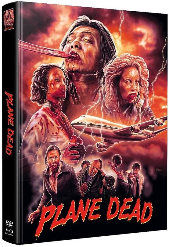 Plane Dead (2007) Wattiert, Limited Edition, Mediabook, Blu-ray + DVD
