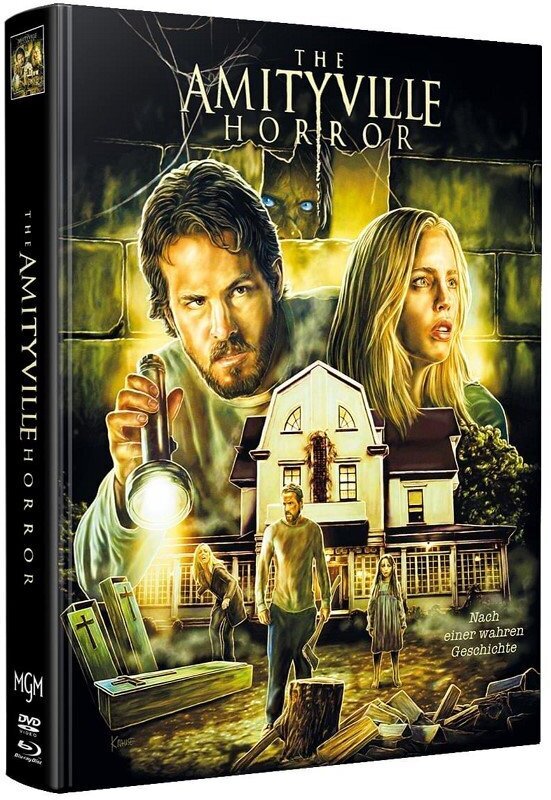 The Amityville Horror (2005) Wattiert, Limited Edition, Mediabook, Blu-ray + DVD