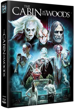 The Cabin in the Woods (2012) (Wattiert, Limited Edition, Mediabook, 4K Ultra HD + Blu-ray)