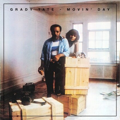 Grady Tate - Movin Day (2024 Reissue, Dark Brown/Orange Marbled Vinyl, LP)