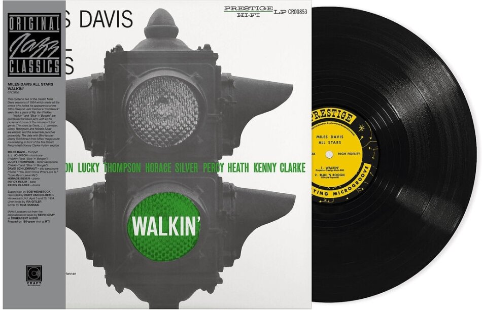 Miles Davis All Stars - Walkin' 2025 Reissue, Concord Records, LP