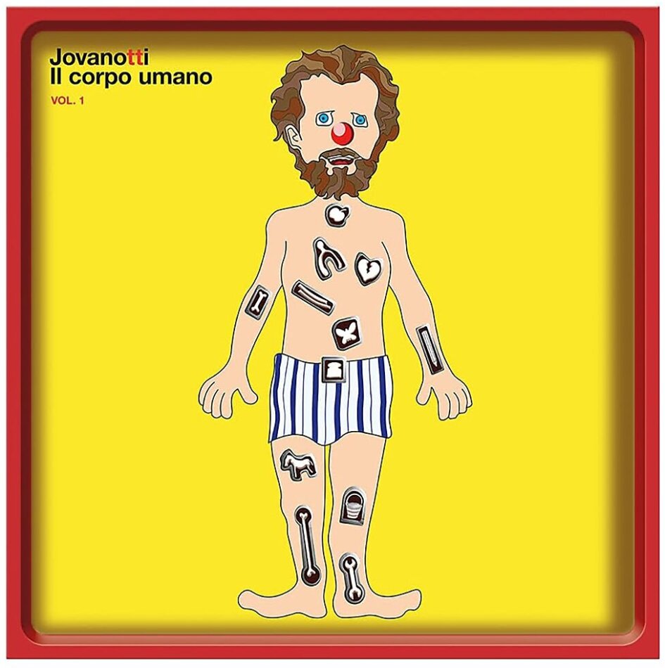 Jovanotti - Il Corpo Umano Vol. 1 + Poster, Yellow Vinyl, LP