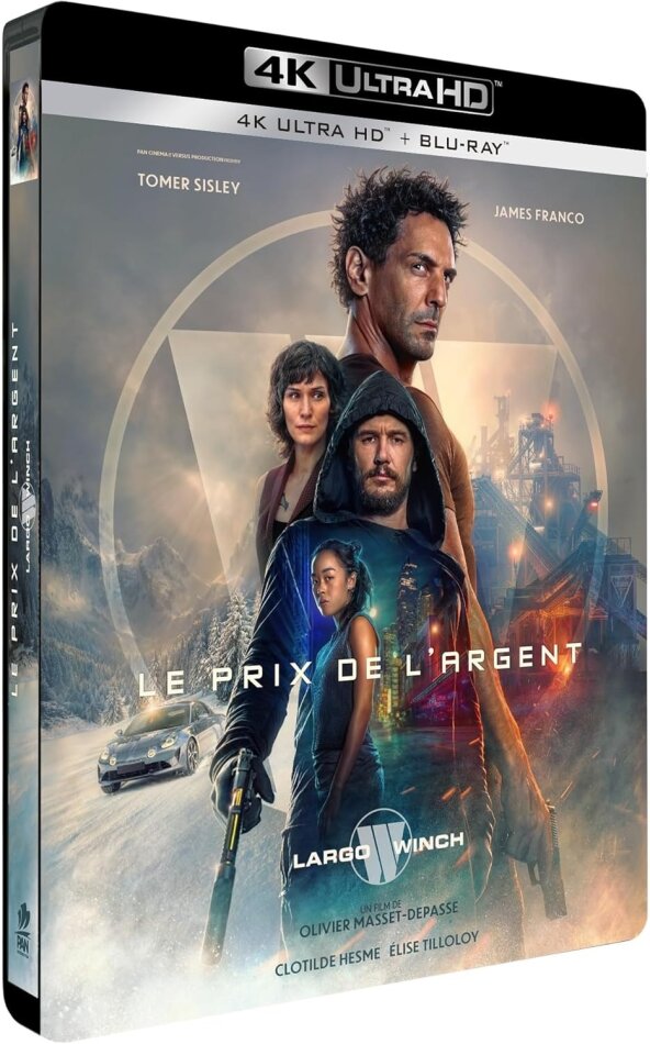 Largo Winch - Le prix de l’argent (2024) Limited Edition, Steelbook, 4K Ultra HD + Blu-ray