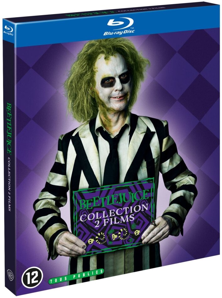 Beetlejuice (1988) / Beetlejuice Beetlejuice (2024) - Collection 2 Films 2 Blu-ray