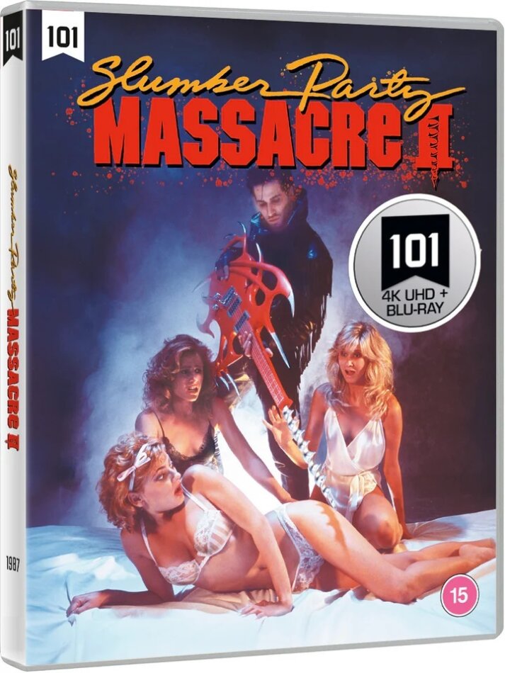 Slumber Party Massacre 2 (1987) Standard Edition, 101 Black Label, 4K Ultra HD + Blu-ray