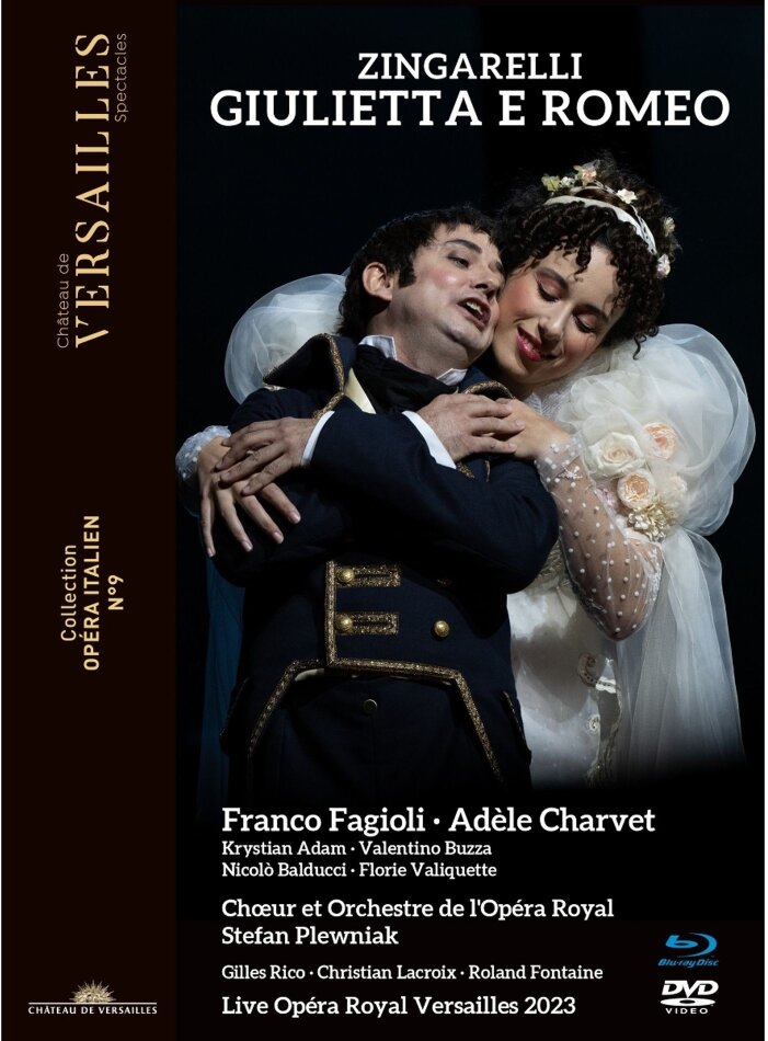 Choeur et Orchestre de l'Opéra Royal & Franco Fagioli - Giulietta e Romeo Collection Château de Versailles, Blu-ray + DVD