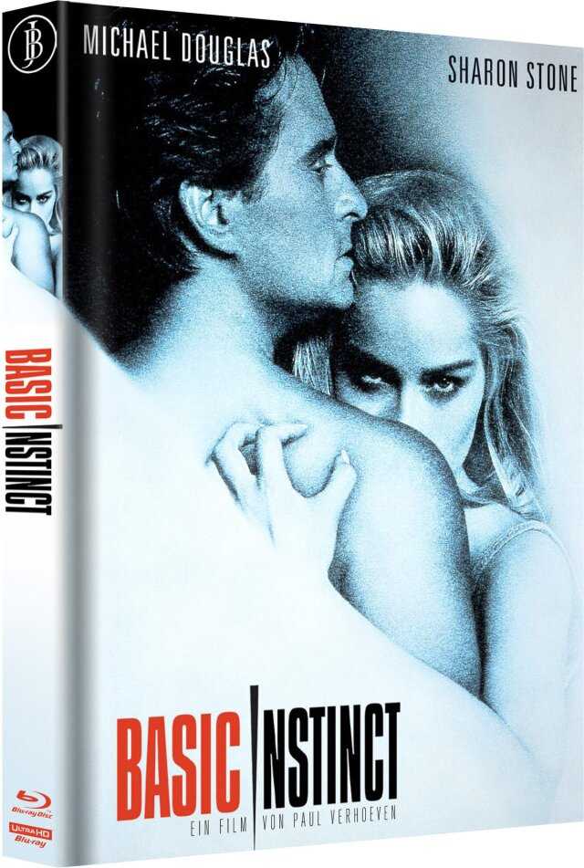 Basic Instinct (1992) Cover A, Limited Edition, Mediabook, 4K Ultra HD + Blu-ray